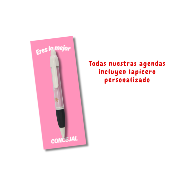 Agenda Personalizada Foto en ambos lados