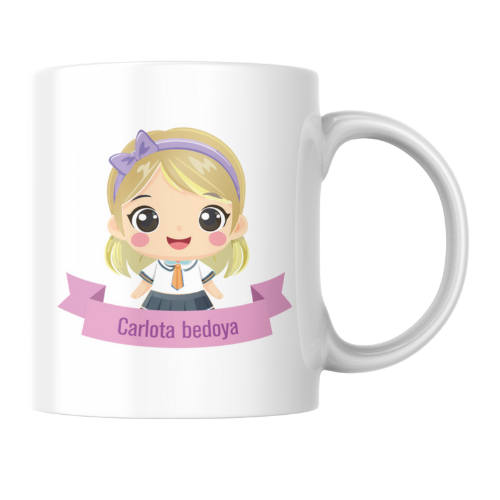 Mug Personalizado de Profesión Dibujo