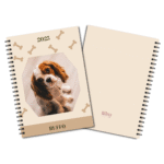 Agenda Personalizada de Mascota - Huesos
