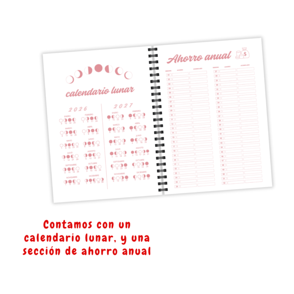 9 Agenda Personalizada Foto en ambos lados