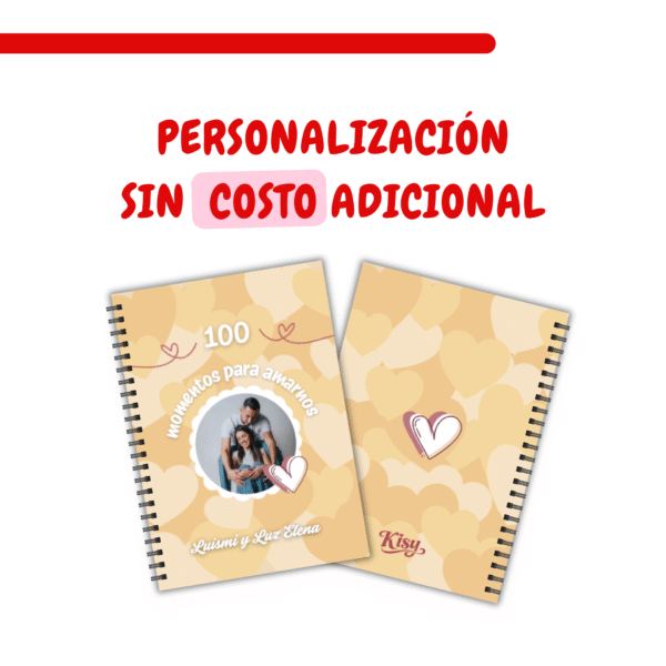 Diario 100 Momentos para Amarnos (ENVÍO GRATIS Y CONTRAENTREGA)