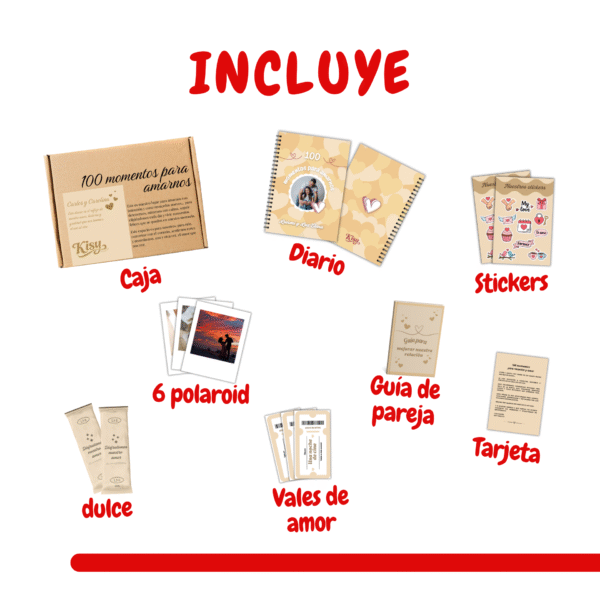 Diario 100 Momentos para Amarnos (ENVÍO GRATIS Y CONTRAENTREGA)
