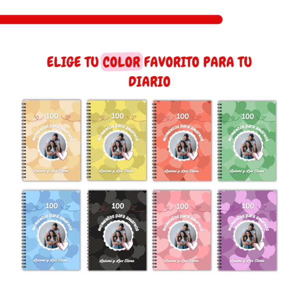 Diario 100 Momentos para Amarnos (ENVÍO GRATIS Y CONTRAENTREGA)
