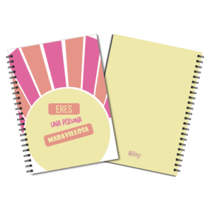 Agenda Personalizada con Frase Amanecer