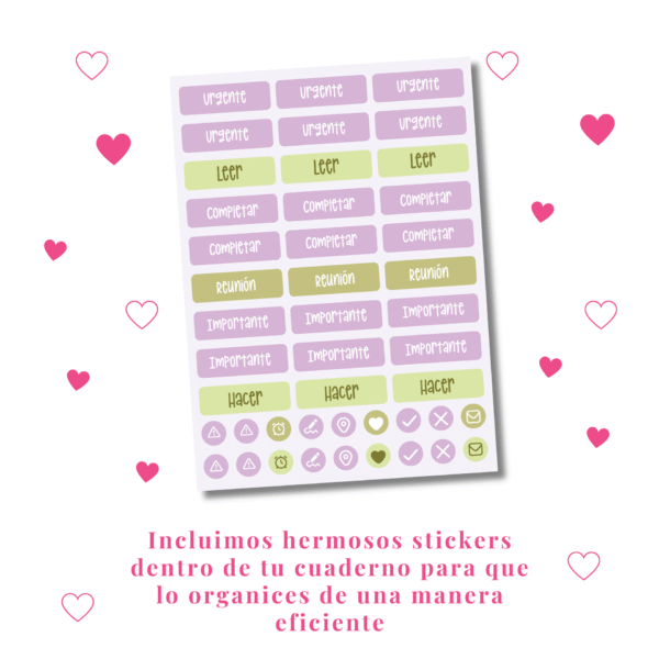 1 Agenda Personalizada de Profesiones - Caricatura