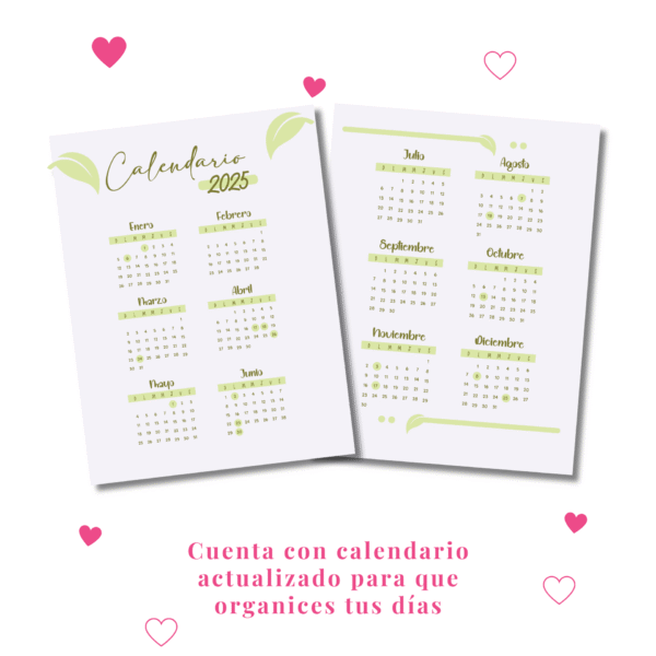 3 Agenda Personalizada de Profesiones - Caricatura