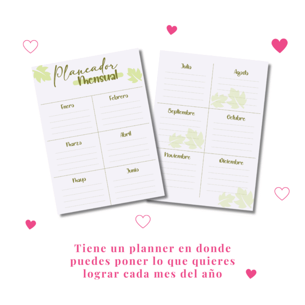 6 Agenda Personalizada de Profesiones - Caricatura