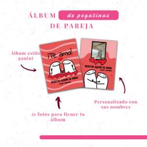 Álbum de pegatinas para parejas
