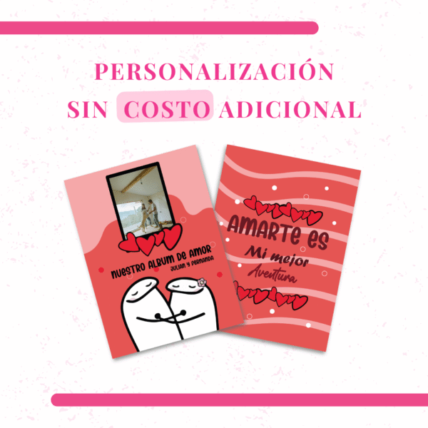Álbum de pegatinas para parejas