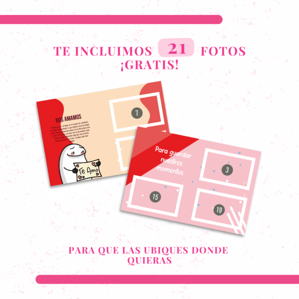 Álbum de pegatinas para parejas