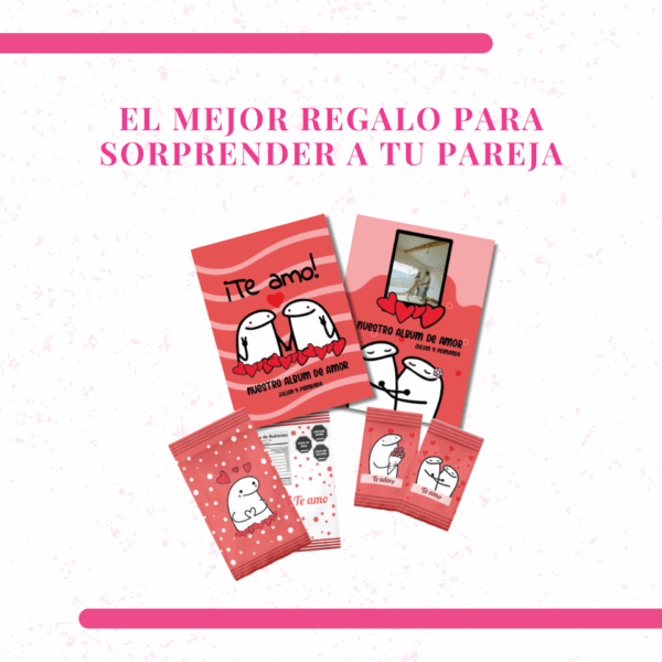 Álbum de pegatinas para parejas