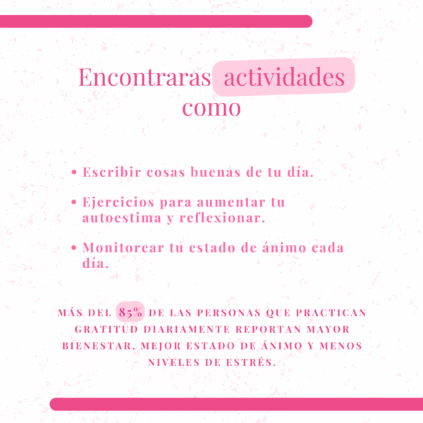 Diario de gratitud
