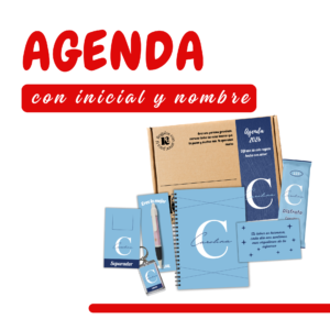 Agenda Personalizada Inicial y Nombre