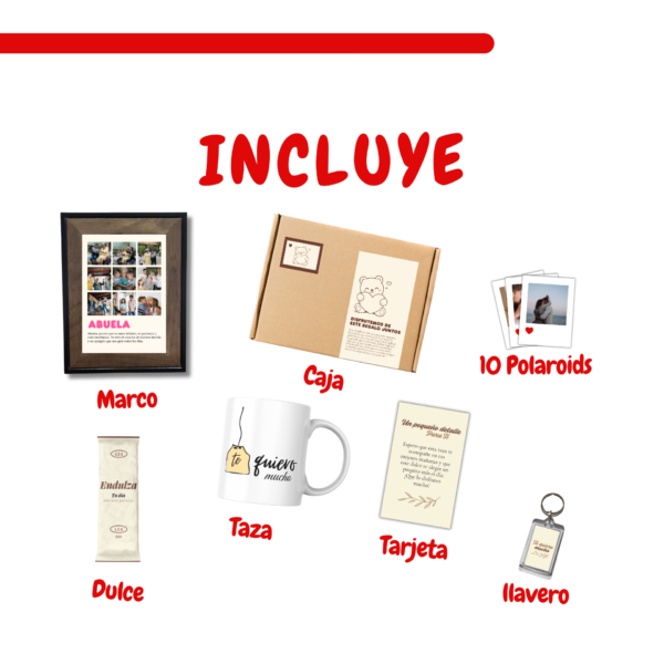 Kit Taza + Portarretrato