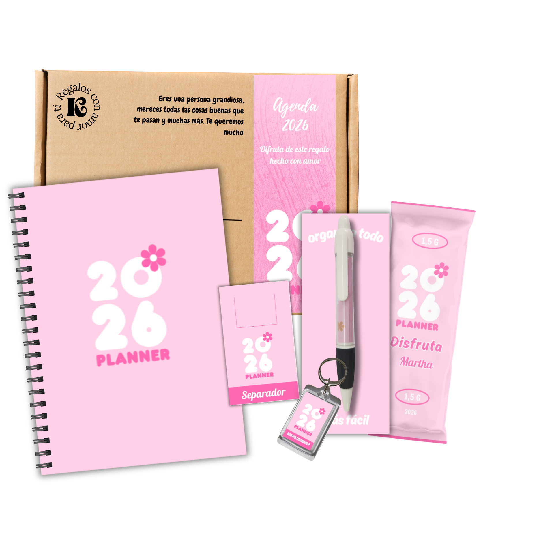 Kit Planner Semanal 2026 de Kisy