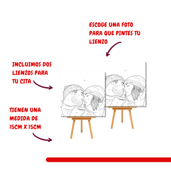 3 Lienzos Cita Perfecta