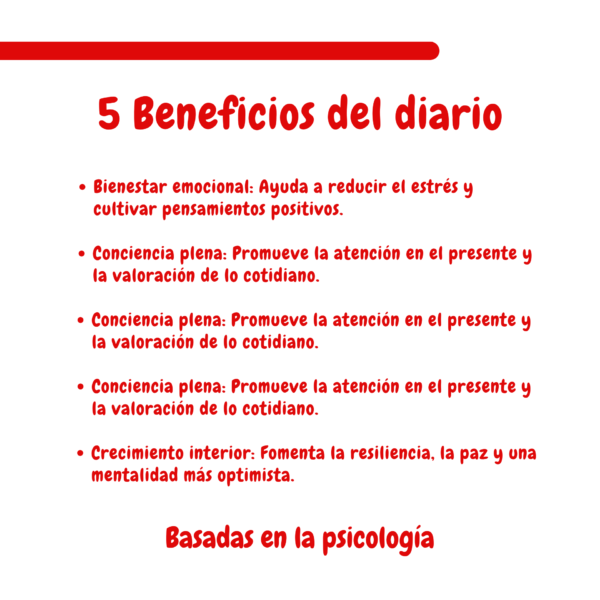 8 Diario de gratitud