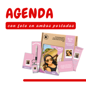 Agenda Personalizada Foto en ambos lados