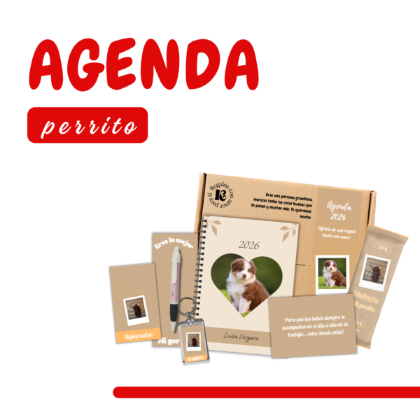 Agenda Personalizada Perrito