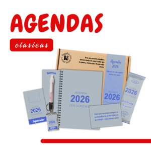 Agenda Personalizada Estilo Clásico